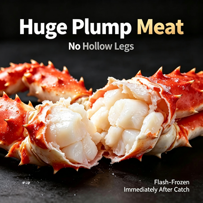 Wild Alaskan King Crab Legs🦀Meaty & Plump, Shipped Directly from US Warehouse