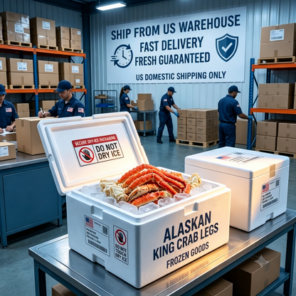 Wild Alaskan King Crab Legs🦀Meaty & Plump, Shipped Directly from US Warehouse