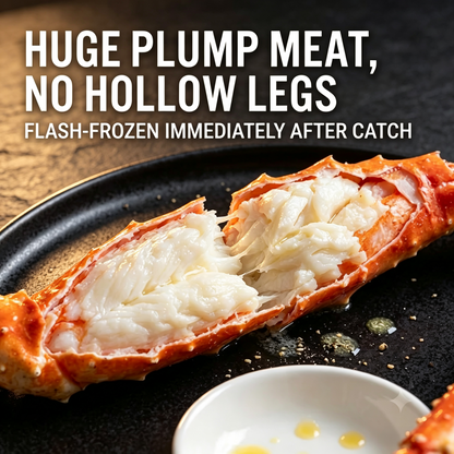 Wild Alaskan King Crab Legs🦀Meaty & Plump, Shipped Directly from US Warehouse