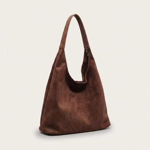 Soft Velvet Slouchy Daily Hobo Shoulder Bag