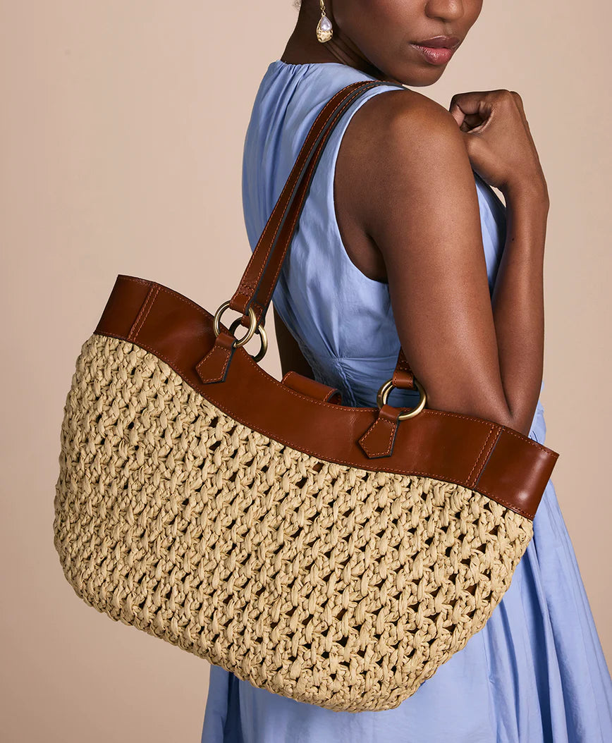 Hollow Woven Straw Large Capacity Summer Beach Tote Bag