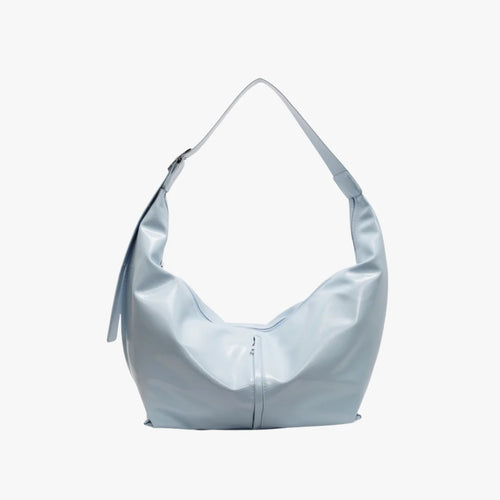 Soft Curved Oversized Adjustable Crossbody Hobo Bag