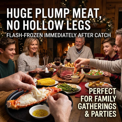 Wild‑Caught Alaskan King Crab Legs｜Jumbo Plump Meat Shipped From US Warehouse