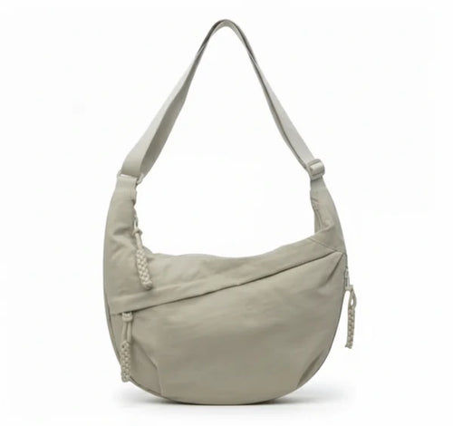 Adjustable Strap Crescent Utility Crossbody Hobo Bag