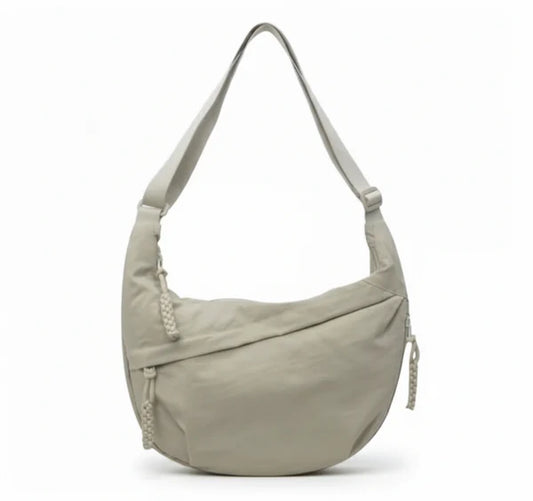 Adjustable Strap Crescent Utility Crossbody Hobo Bag