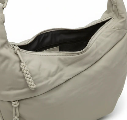 Adjustable Strap Crescent Utility Crossbody Hobo Bag